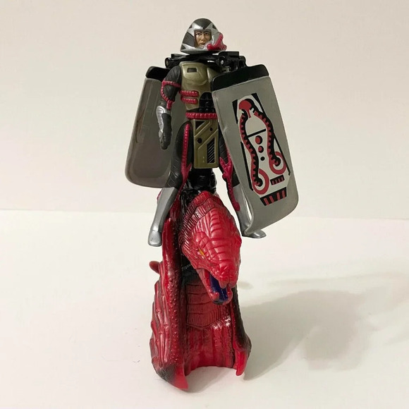 Vintage 90s Dragon Flyz Figures and Launcher Galoob - Picture 2 of 16